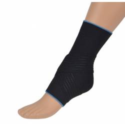 ANKLE BRACE + VELCRO BOTA PLUS BLACK XLARGE + 25 cm