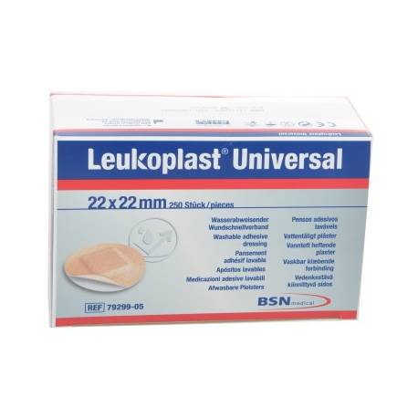 LEUKOPLAST STRIPS UNIVERSAL WATER RESISTANT diam. 22 mm-rond