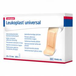 LEUKOPLAST STRIPS UNIVERSAL WATER RESISTANT 28 x 72 mm