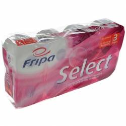 PAPIER TOILETTE SELECT - 3 couches 250 feuilles