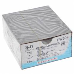 MERSILK 3/0 FW 502 16 mm 75 cm
