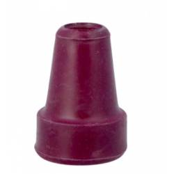 CAPS RUBBER FOR WALKING STICK AUBERGINE 17 mm