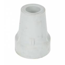 EMBOUTS CAOUTCHOUC pr CANNE-BEQ. gris 17 mm