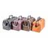 RUSTICANA leder zwart (8111) + 2 voortassen 43 x 21 x 27 H cm