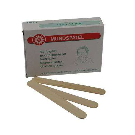 TONGUE DEPRESSOR PEDIATRIC NOT STERILE NOBA PER 100