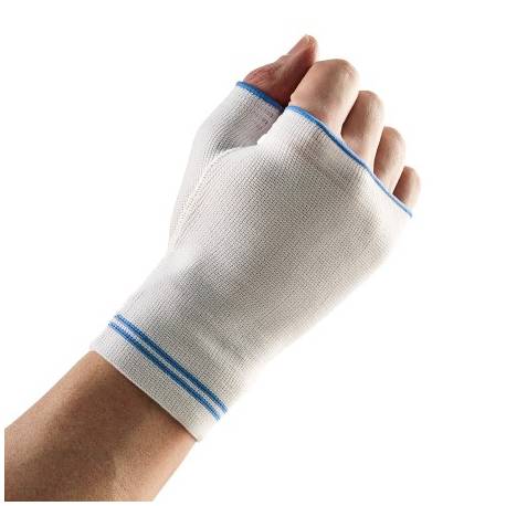 HAND WRIST BRACE 100 + THUMB WHITE 6 22,0 - 25,0 CM