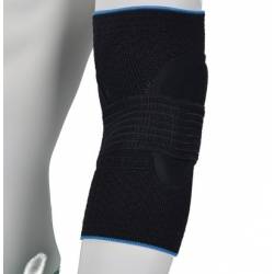 ELBOW BRACE +PELOTTE +VELCRO BOTA PLUS BLACK MEDIUM 24-26 cm