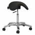 SADDLE CHAIR WITH PU FOAM BLACK BP1465 UNIVERSAL