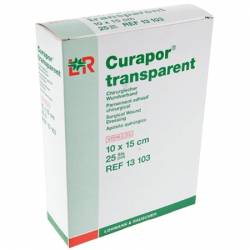 CURAPOR - stérile - transparent 10 x 15 cm