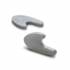 PODO 36 TOE SEPARATORS HALF MOON + SILVER MEDIUM (size 37-41)