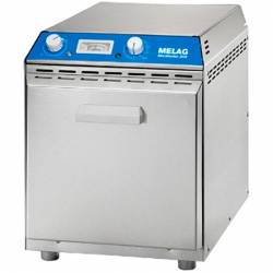 STERILISATEUR AIR CHAUD MELAG 205 sans tablet. 36x20x19 cm(interne)