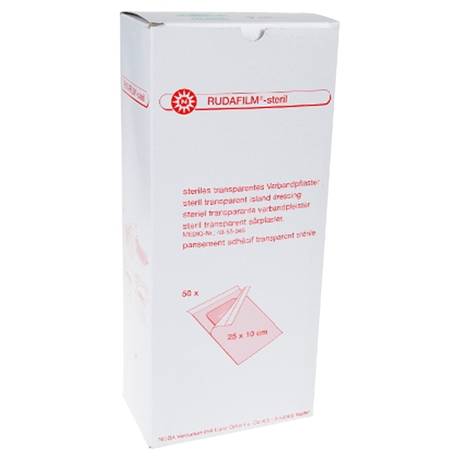 RUDAFILM - stérile(genre opsite post-op) NOBA 25 x 10 cm