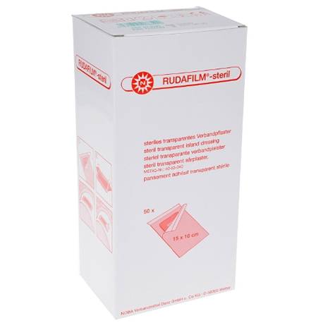 RUDAFILM - stérile(genre opsite post-op) NOBA 15 x 10 cm