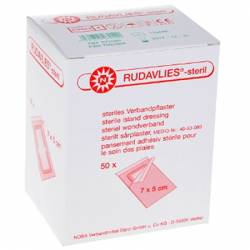 RUDAVLIES - steriel wondverband NOBA 5 x 7 cm