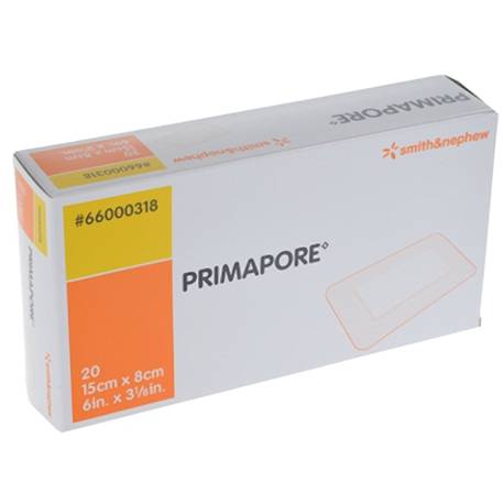 PRIMAPORE - steriel wondverband 15,0 cm x 8,0 cm