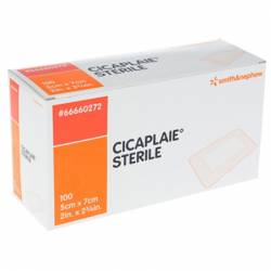 CICAPLAIE - steriel wondverband 7 x 5 cm