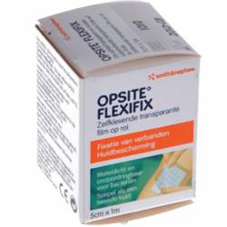 OPSITE FLEXIFIX transparent sur rouleau 5 cm x 1 m