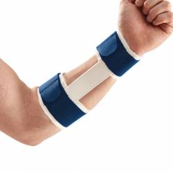 ELBOTA ELBOWBANDAGE LONG - SPORT - Wh/Bl 1 - 30 CM