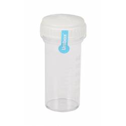 GODET A URINE AVEC COUVERCLE 60 ml