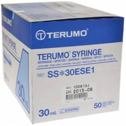 TERUMO 30 ml ECCENTRIC