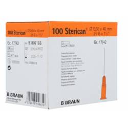 STERICAN NAALDEN 25 G X 1 1/2 0.50 x 40 mm ( Braun )
