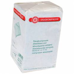 COMPRESSE ABSORBANTE non stérile NOBA 10 x 10 cm