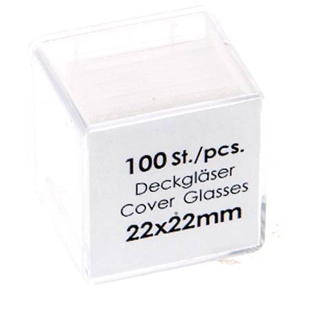 DEKGLAASJES - PER 100 22 x 22 mm