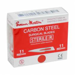 BISTOURIMESJES steriel Swann Morton Nr 11 (0203)