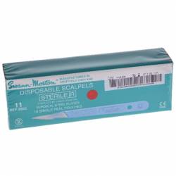 BISTOURI VOLLEDIG met plastiek handvat Swann Morton Nr 11 (0503)