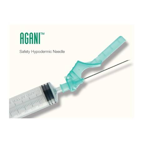 TERUMO AGANI SAFETY hypodermic 25 G x 1 ORANGE 0.50 x 25mm 8*100pcs