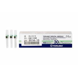 TERUMO AIG.DENTAIRE 30 G X 1 3/16 VERT 0,30 x 21 mm
