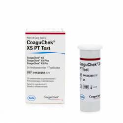 STRIPS COAGUCHEK XS PT TEST ( 24 )