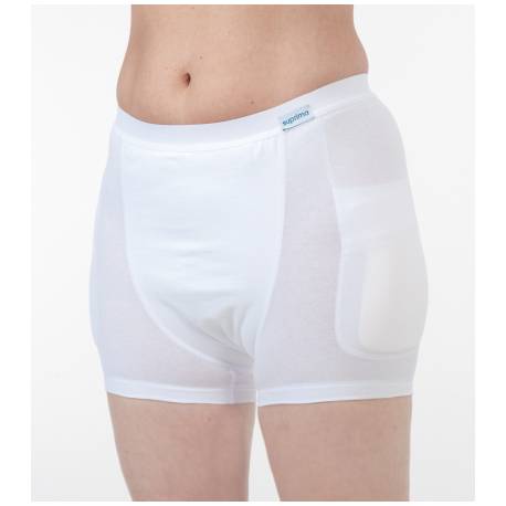 SLIP PROTECT. HANCHES 1411 000 +PU DAME - BLANC MEDIUM