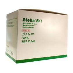 KOMPRESSEN KLINIEKVERPAKKING I.V.-STERIEL 10,0 x 10,0 cm