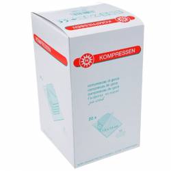 NOBA COMPRESSES - stérile par 5 - 12 pl 7.5 x 7.5 cm/3