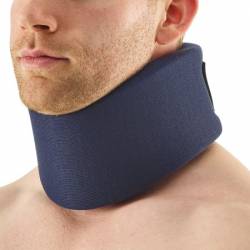 COLLIER CERVICAL C - mod. Classic - H 10cm bleu LARGE 43-48 CM