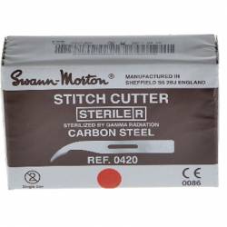STITCH CUTTERS (lames coupe-fils) Swann Morton ( 0420 )