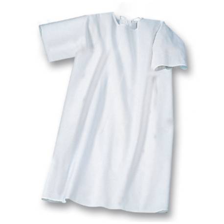 PATIENTHEMD 4071 001 DAME - KORTE MOUW LARGE 48/50