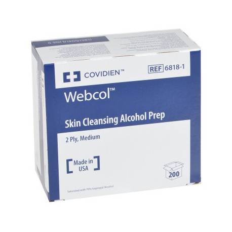 SKIN CLEANSING ALCOHOL PREP IV (200)
