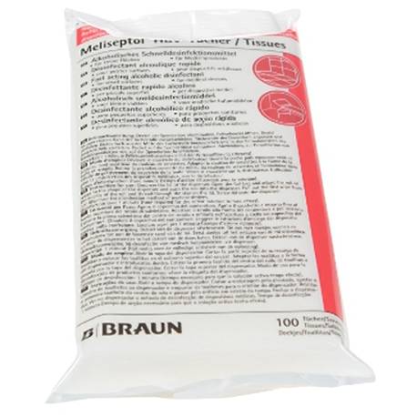 MELISEPTOL SWABS RECHARGE (100 PIECES)