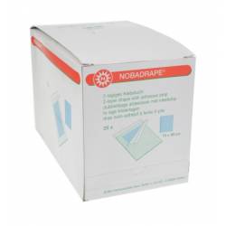 STERIELE VELDEN zonder opening NOBA 75 X 90 cm + KLEEFSTROOK