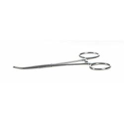 TWEEZERS KOCHER CURVED 14.0 cm