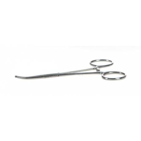 TWEEZERS KOCHER CURVED 14.0 cm