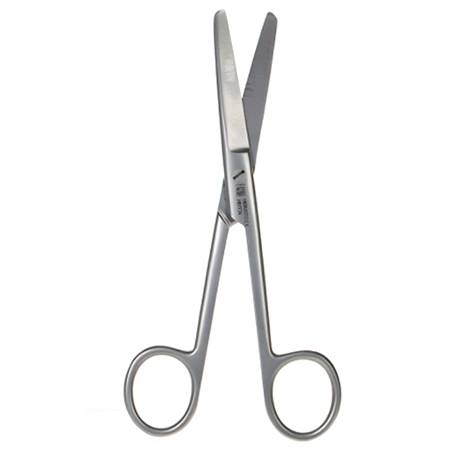 SCISSORS CURVED ROUND - ROUND 14.5 cm