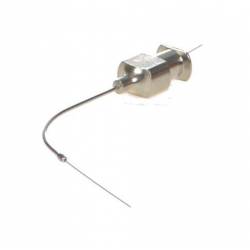 WOUND COIL NEEDLE CURVED