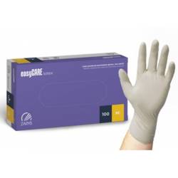 GANTS LATEX (sans poudre) EASYCARE XSMALL