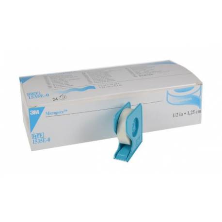 MICROPORE + DISPENSER 1.25 cm