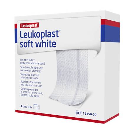 LEUKOPLAST SOFT WHITE 4 cm x 5 m
