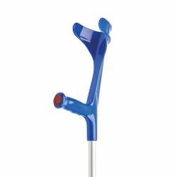 CRUTCHES ALU BLUE/alu - ADULTS - 17 mm max 140 kg