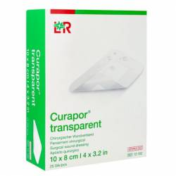 CURAPOR - stérile - transparent 8 x 10 cm
